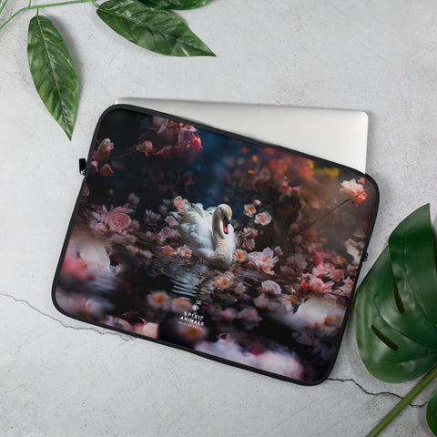 Swan Spirit Animal Laptop Sleeve