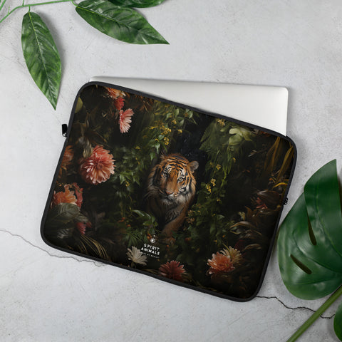 Tiger Spirit Animal Laptop Sleeve