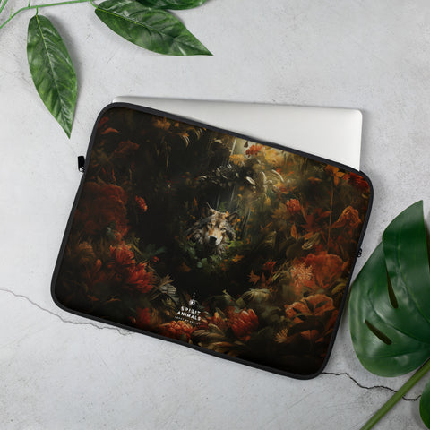 Wolf Spirit Animal Laptop Sleeve