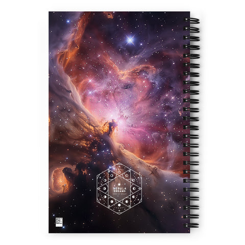 Lagoon Nebula Dreams Spiral notebook