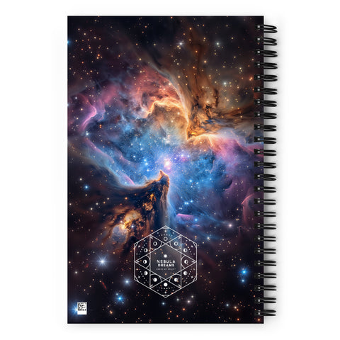 Orion Nebula Dreams Spiral notebook