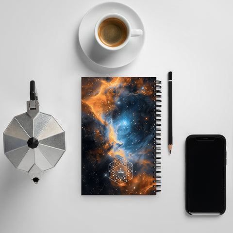 Pelican Nebula Dreams Spiral notebook