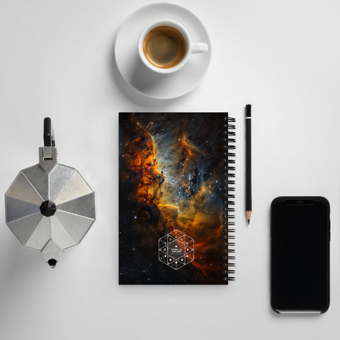 Tulip Nebula Dreams Spiral notebook