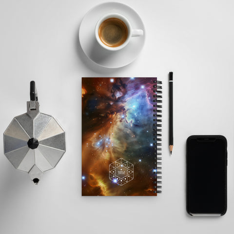 Fox Fur Nebula Dreams Spiral notebook