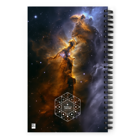 Eagle Nebula Dreams Spiral notebook