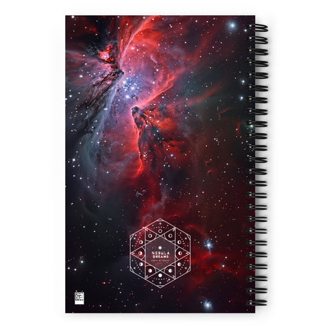 Cone Nebula Dreams Spiral notebook