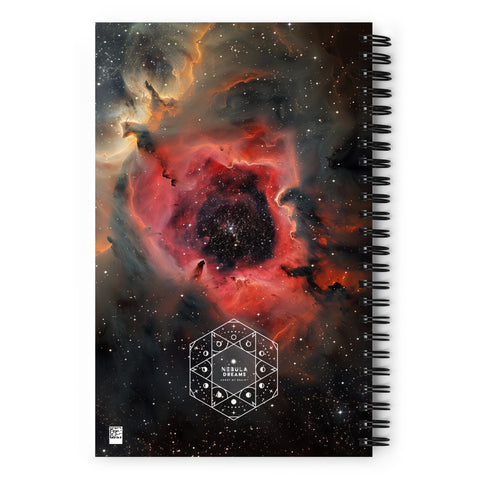 Cocoon Nebula Dreams Spiral notebook