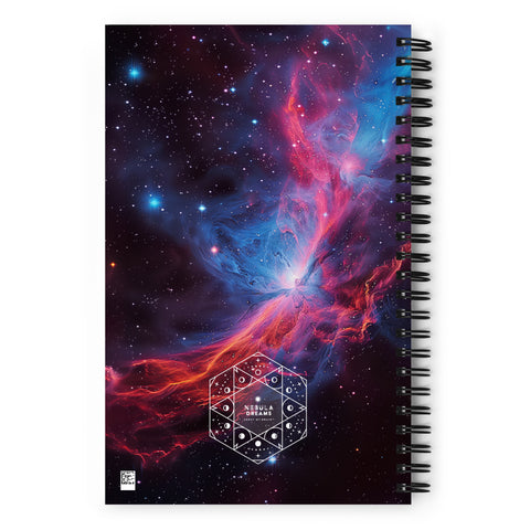 Veil Nebula Dreams Spiral notebook