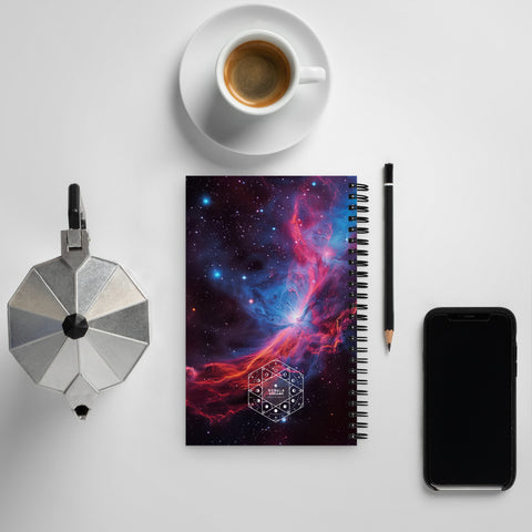 Veil Nebula Dreams Spiral notebook