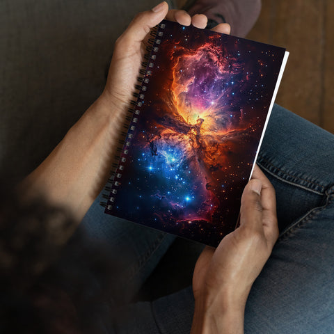 Ant Nebula Dreams Spiral notebook