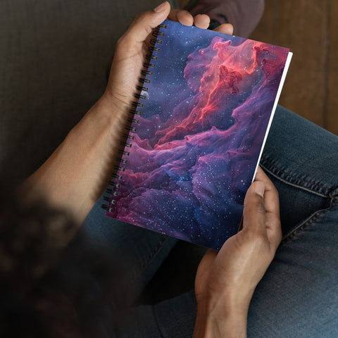 Barnards Loop Nebula Dreams Spiral notebook