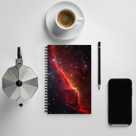 California Nebula Dreams Spiral notebook