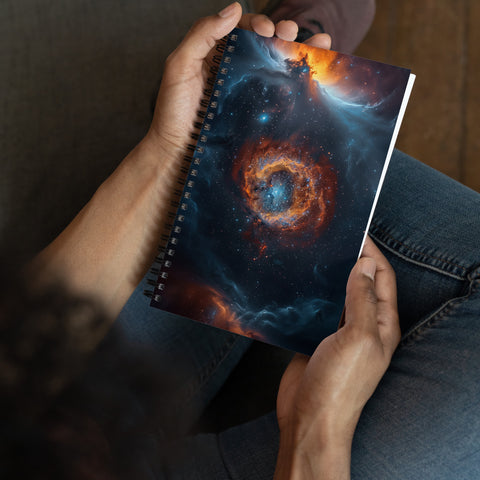 Helix Nebula Dreams Spiral notebook