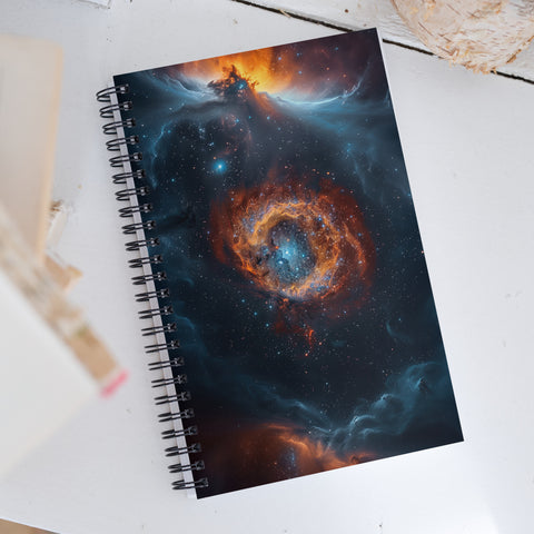 Helix Nebula Dreams Spiral notebook