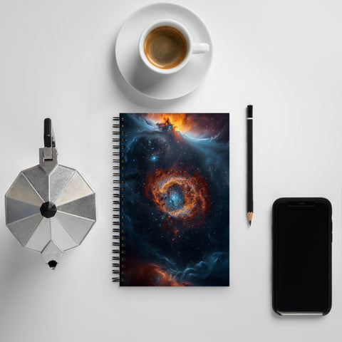 Helix Nebula Dreams Spiral notebook