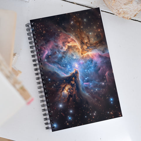 Orion Nebula Dreams Spiral notebook