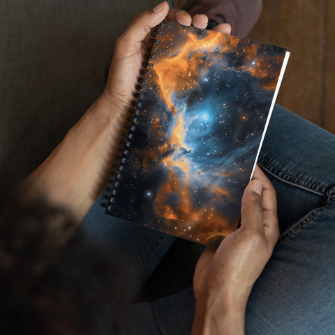 Pelican Nebula Dreams Spiral notebook
