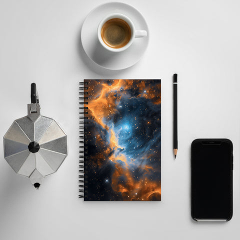 Pelican Nebula Dreams Spiral notebook