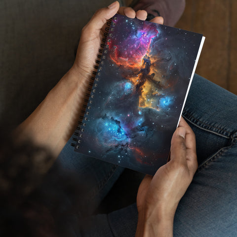 Rho Ophiuchi Cloud Complex Nebula Dreams Spiral notebook