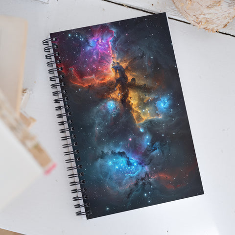 Rho Ophiuchi Cloud Complex Nebula Dreams Spiral notebook