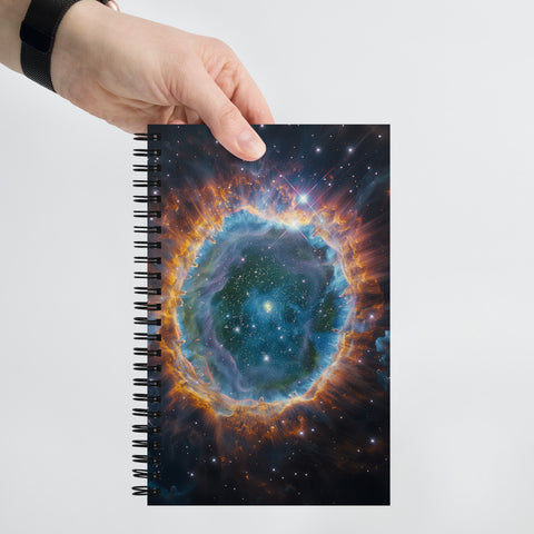 Ring Nebula Dreams Spiral notebook
