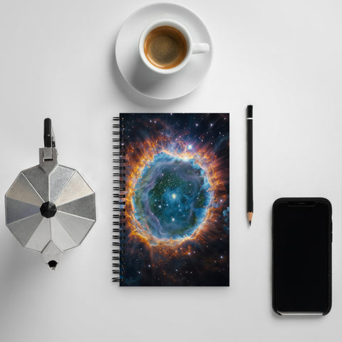 Ring Nebula Dreams Spiral notebook