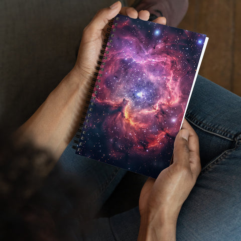 Rosette Nebula Dreams Spiral notebook