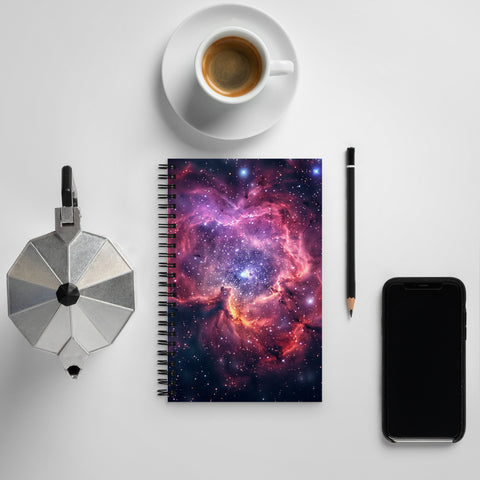 Rosette Nebula Dreams Spiral notebook