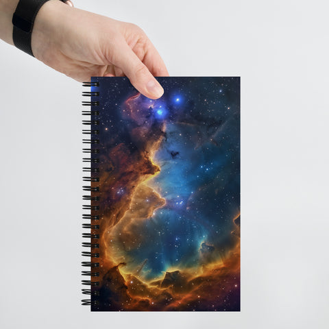 Seagull Nebula Dreams Spiral notebook