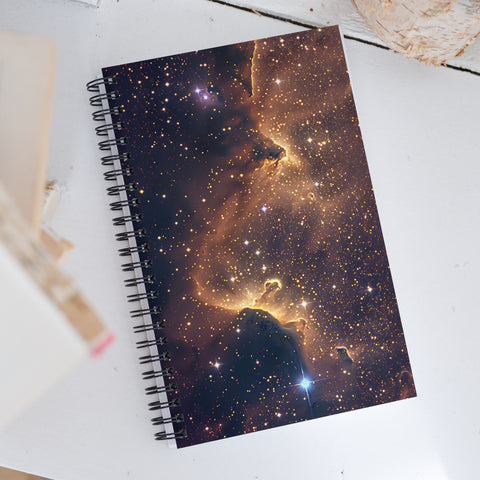 Snake Nebula Dreams Spiral notebook