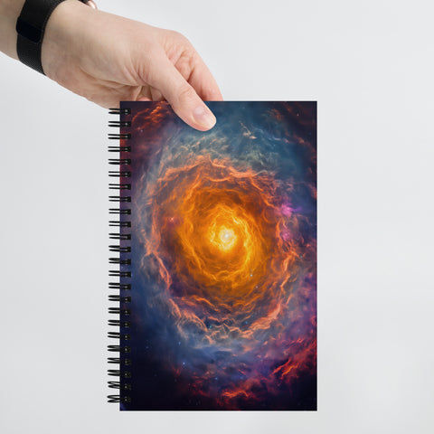 Spirograph Nebula Dreams Spiral notebook