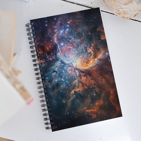 Tarantula Nebula Dreams Spiral notebook