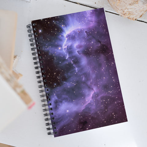 Witch Head Nebula Spiral notebook
