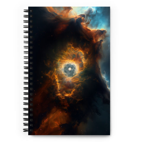 Eskimo Nebula Dreams Spiral notebook