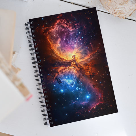 Ant Nebula Dreams Spiral notebook