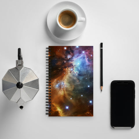 Fox Fur Nebula Dreams Spiral notebook