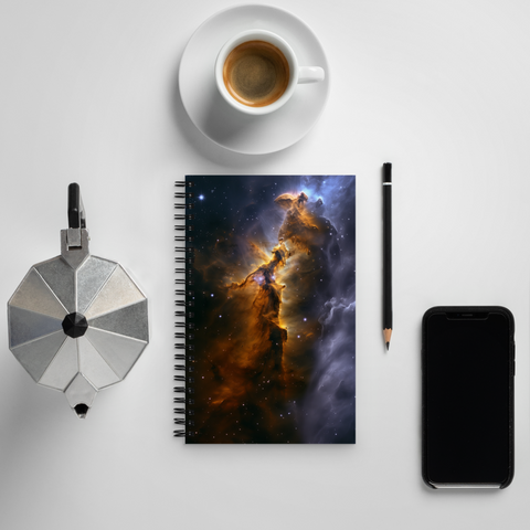 Eagle Nebula Dreams Spiral notebook