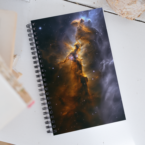 Eagle Nebula Dreams Spiral notebook