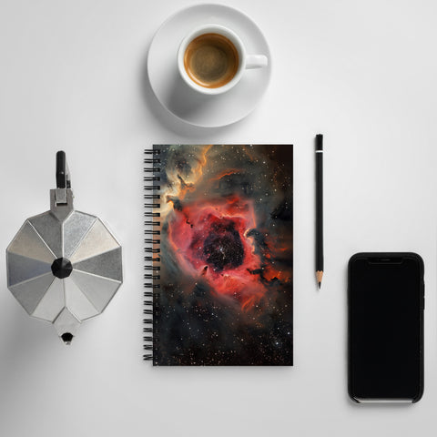 Cocoon Nebula Dreams Spiral notebook