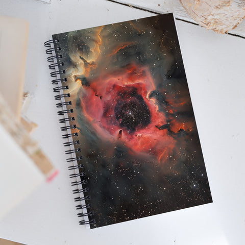 Cocoon Nebula Dreams Spiral notebook