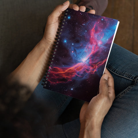 Veil Nebula Dreams Spiral notebook