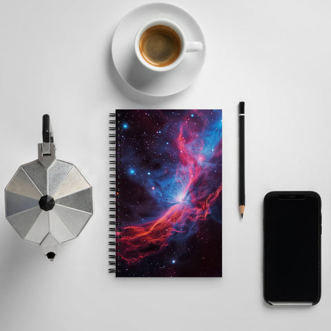 Veil Nebula Dreams Spiral notebook