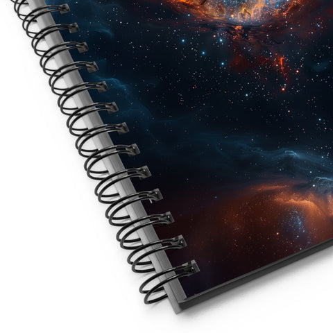 Helix Nebula Dreams Spiral notebook