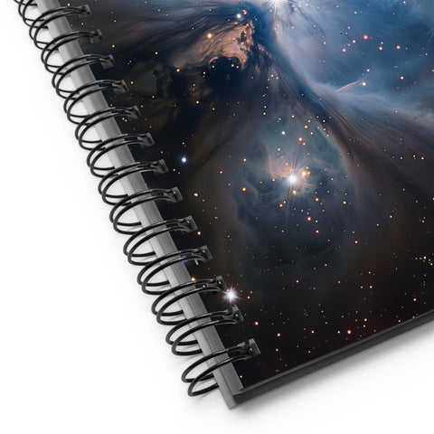Iris Nebula Dreams Spiral notebook