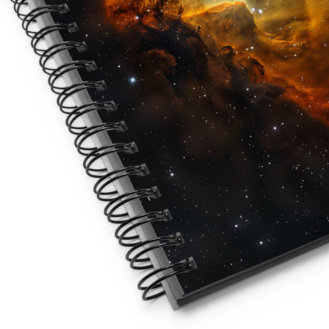 Tulip Nebula Dreams Spiral notebook