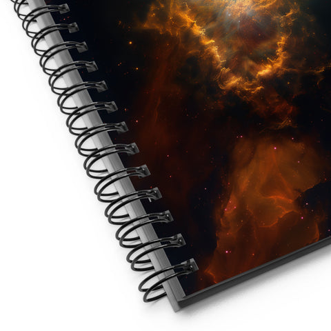 Eskimo Nebula Dreams Spiral notebook