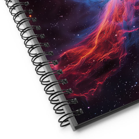 Veil Nebula Dreams Spiral notebook