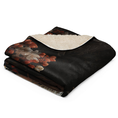 Dove Spirit Animal Sherpa Blanket