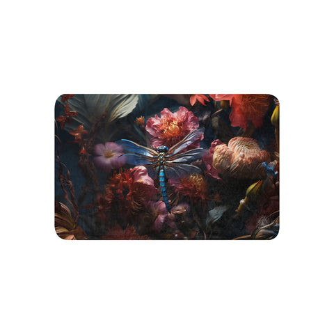 Dragonfly Spirit Animal Sherpa Blanket