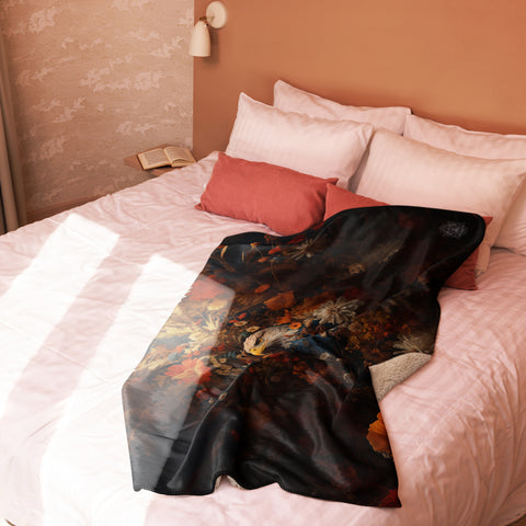 Eagle Spirit Animal Sherpa Blanket